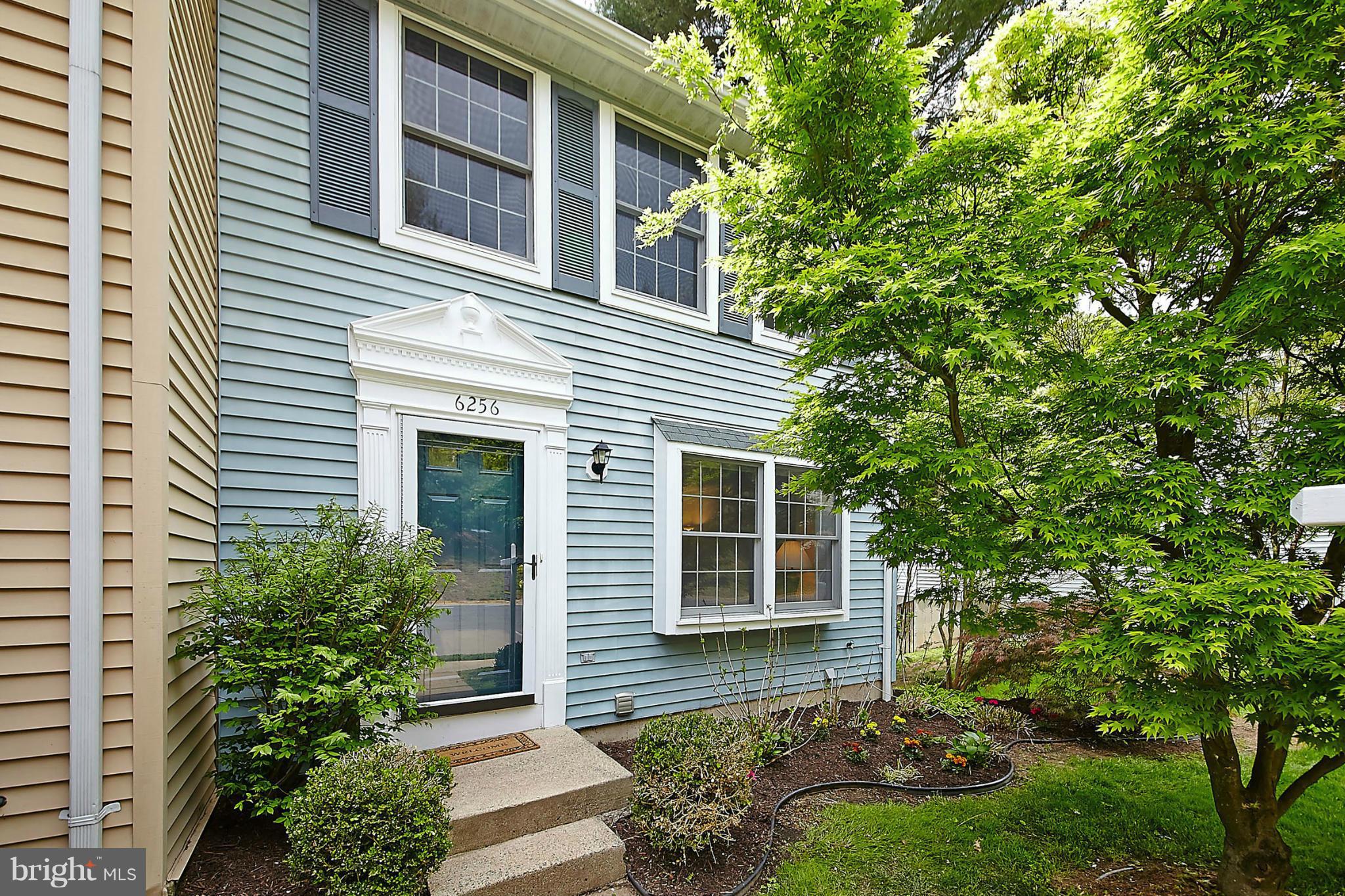 6256 Hillside Road Springfield, VA 22152 - Photo 2 of 30 a front view of a house with garden