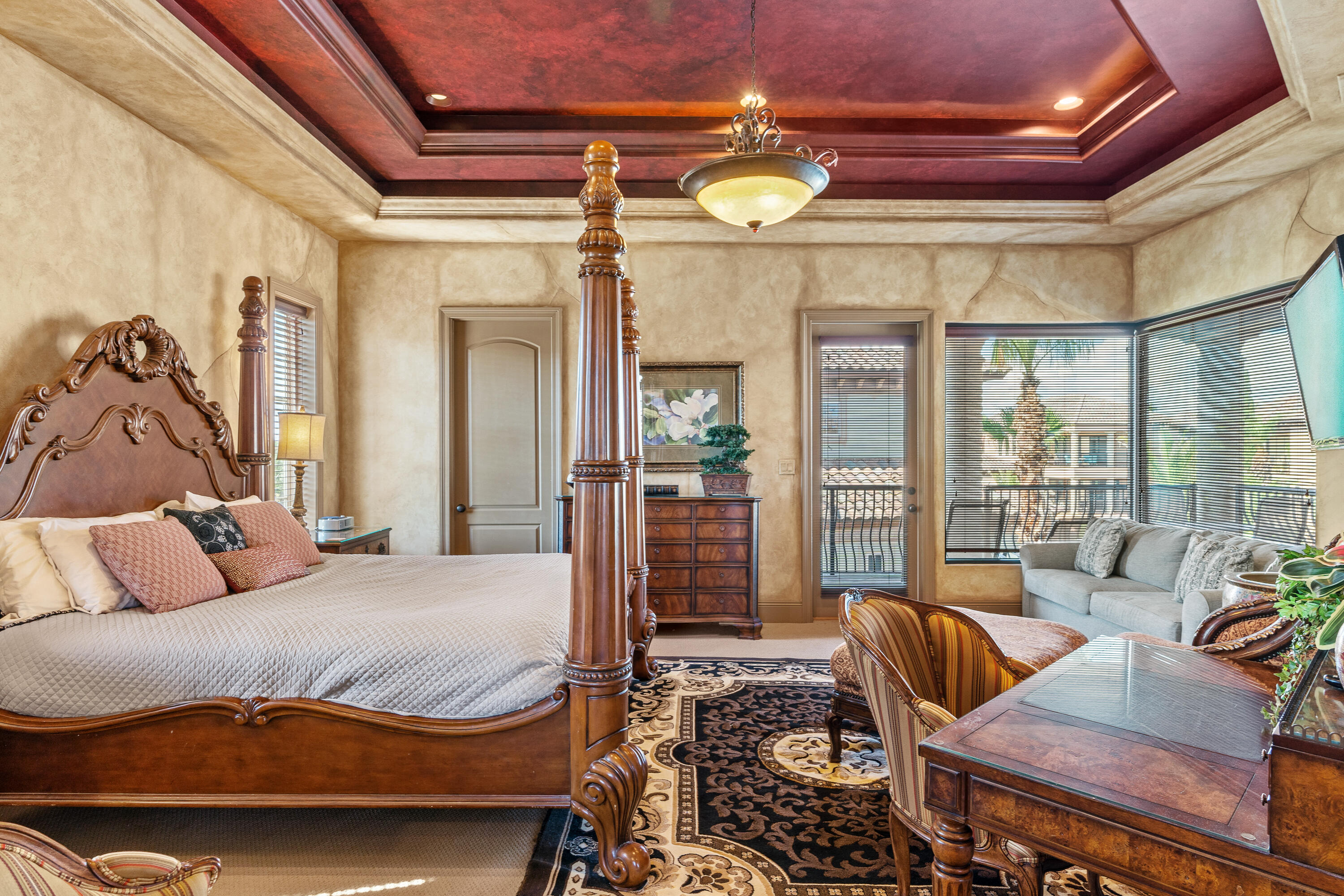 58 Rue St Tropez Miramar Beach, FL 32550 - Photo 33 of 59 a bedroom with a bed and glass walk in closet