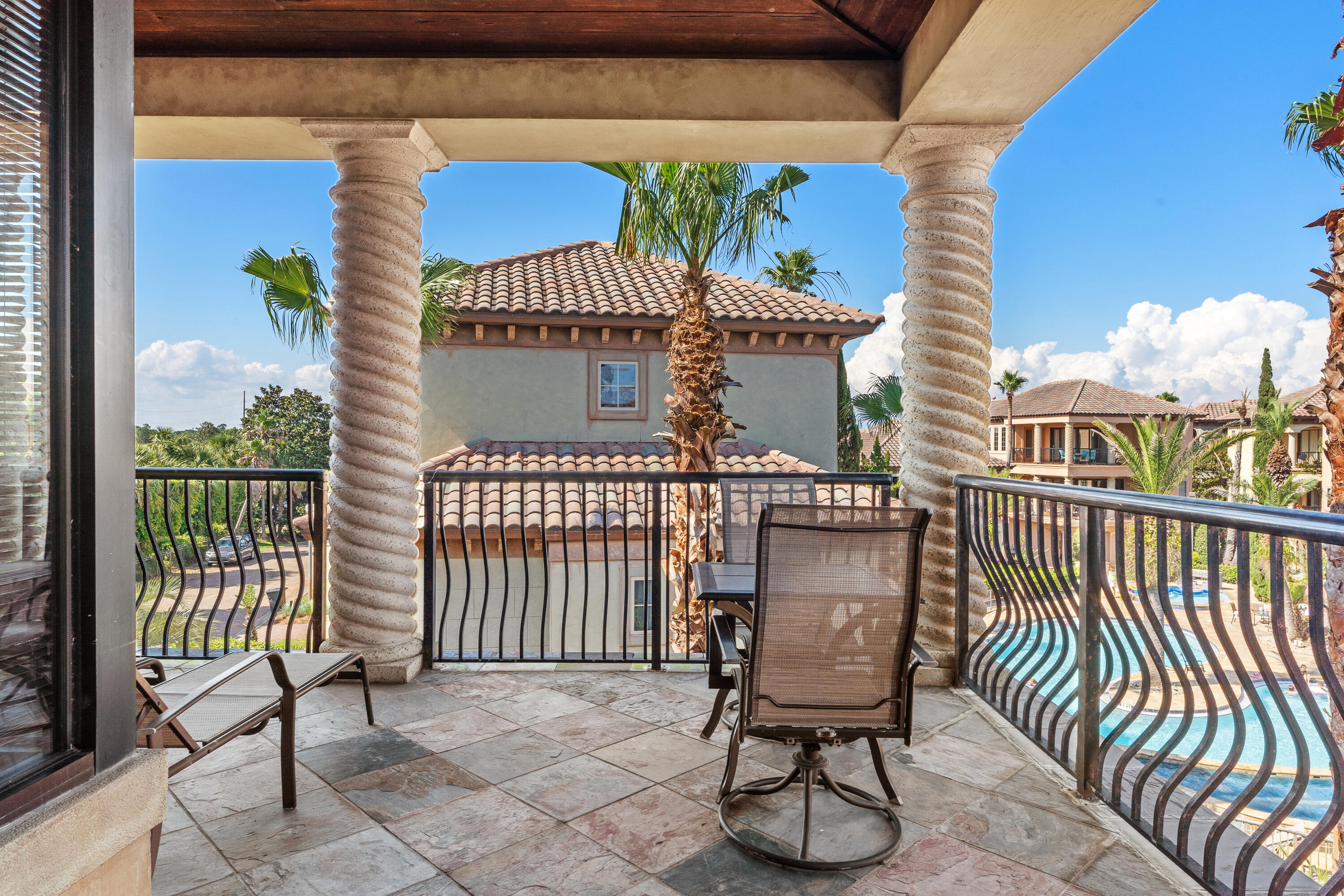 58 Rue St Tropez Miramar Beach, FL 32550 - Photo 42 of 59 a view of a chair and table in the balcony