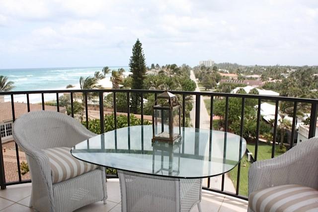 100 South Beach Road, Unit 504 Tequesta, FL 33469 - Photo 14 of 25 Dining on the Balcony