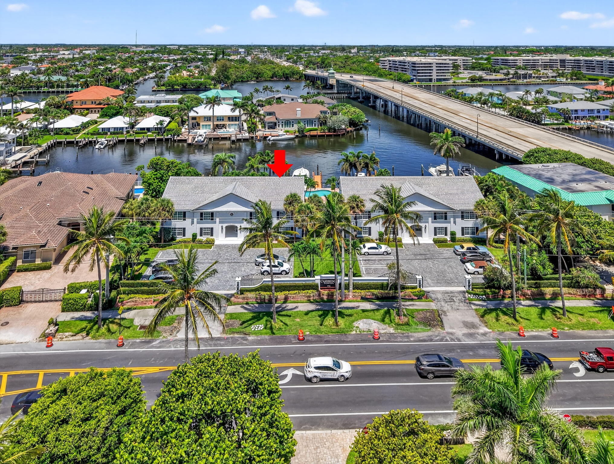 1710 South Ocean Boulevard, Unit 32 Delray Beach, FL 33483 - Photo 54 of 58 an aerial view of a