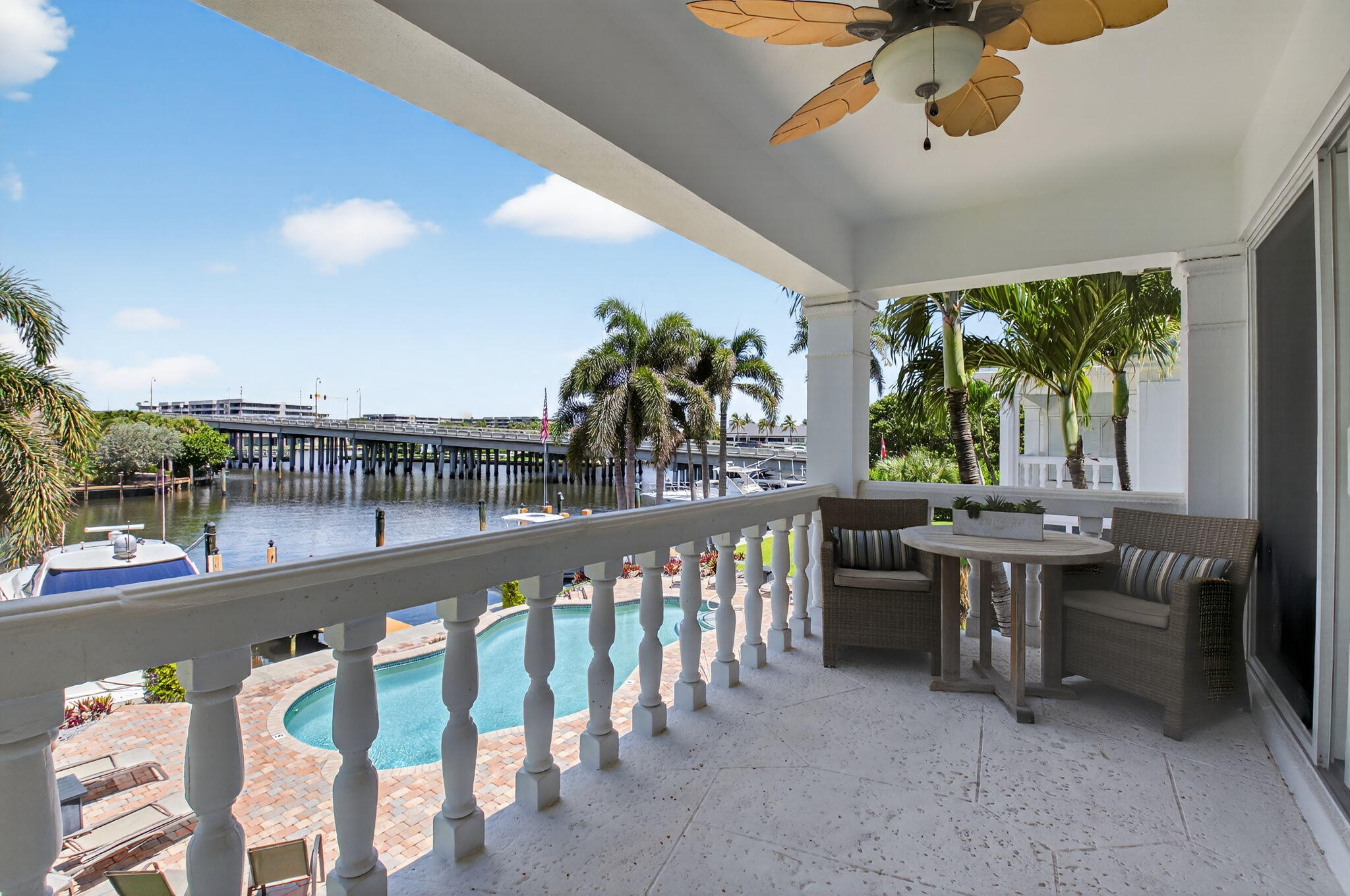 1710 South Ocean Boulevard, Unit 32 Delray Beach, FL 33483 - Photo 10 of 58 a view of a dining room with furniture window and outside view