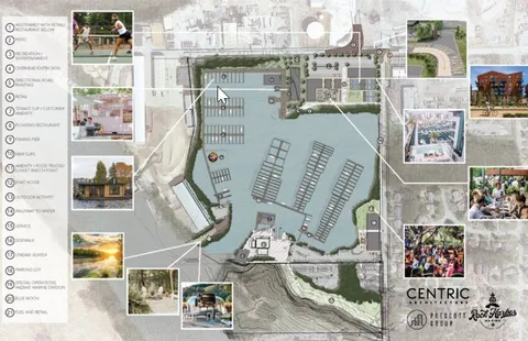 a terrace with a table and chairs