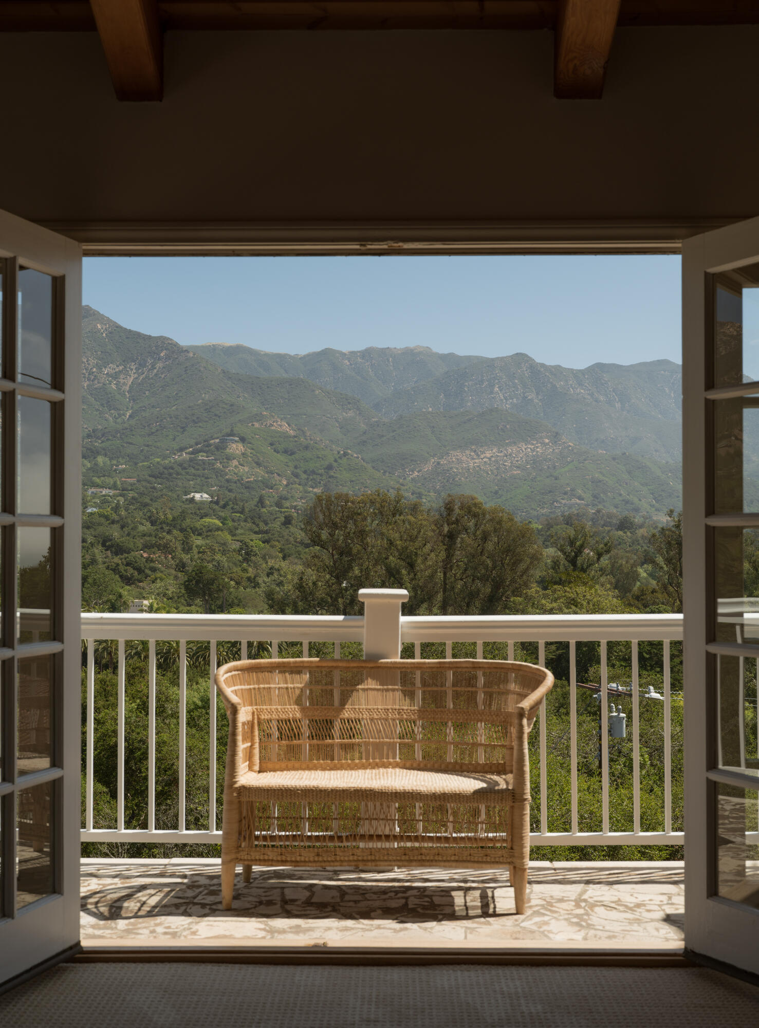 939 Arcady Road Santa Barbara, CA 93108 - Photo 17 of 28 a view of a city from a balcony