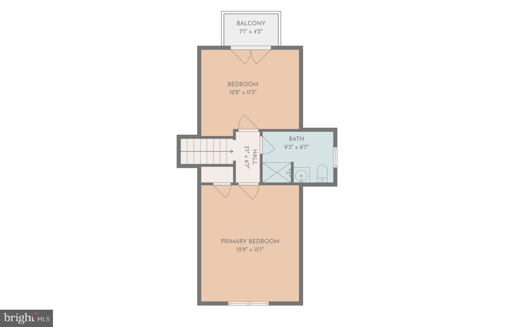 10431 Brighton Road Ocean City, MD 21842 - Photo 39 of 39 2nd floor plan