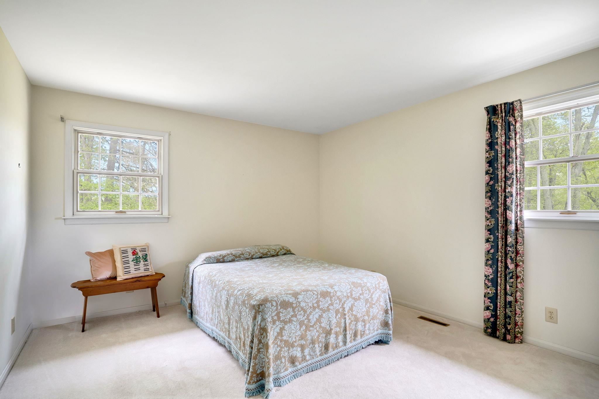11590 Fort Valley Road Fort Valley, VA 22652 - Photo 26 of 40 a bedroom with a bed and a window