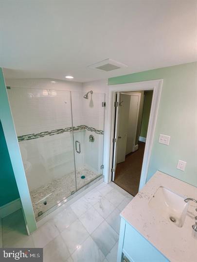2995 Windy Bush Road New Hope, PA 18938 - Photo 23 of 36 Modern bathroom with sleek design.