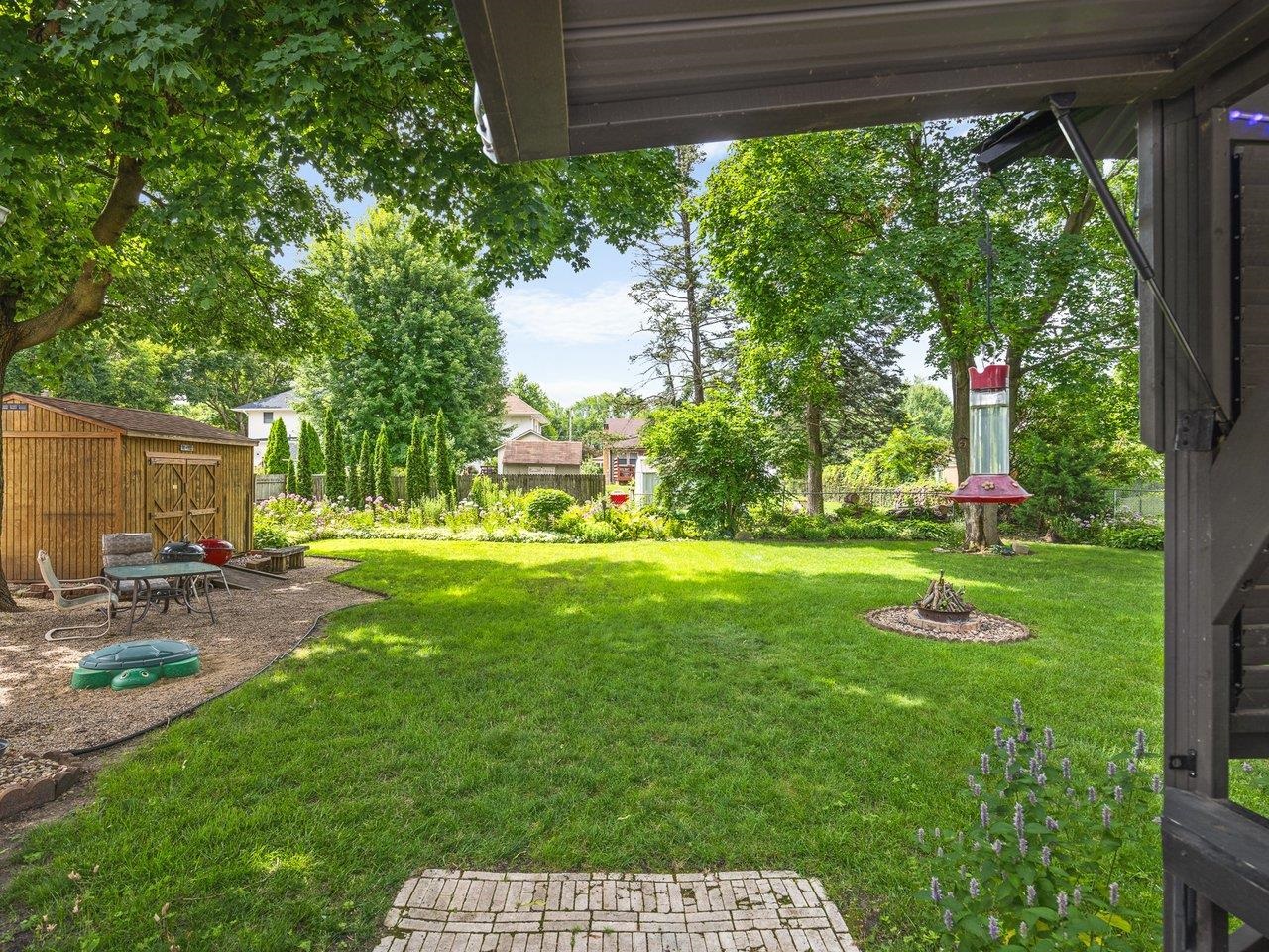250 Edward Street Sycamore, IL 60178 - Photo 27 of 31 a view of a back yard