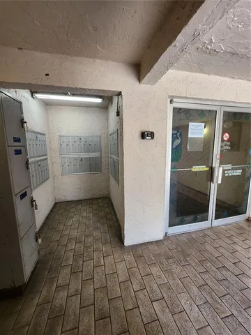 a view of a yard with an outdoor space