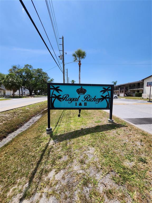 5541 Bay Boulevard, Unit 403 Port Richey, FL 34668 - Photo 19 of 24 a view of a yard with an outdoor space