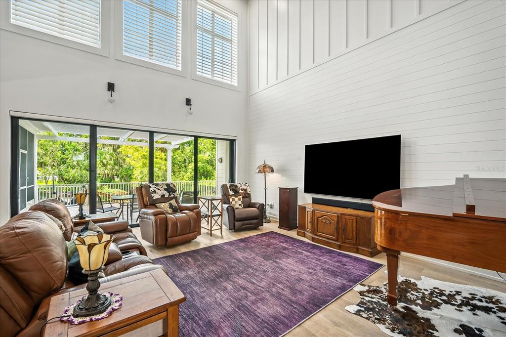 8317 Alafia Pointe Drive Riverview, FL 33578 - Photo 12 of 47 a living room with furniture and a flat screen tv