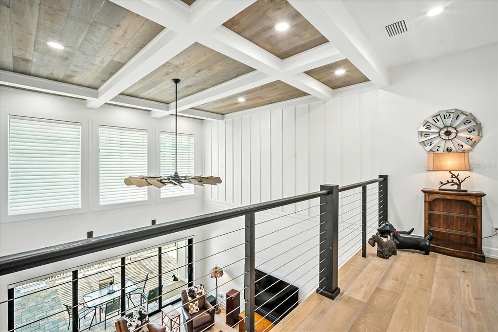 8317 Alafia Pointe Drive Riverview, FL 33578 - Photo 29 of 47 a view of a hallway with workspace and a window