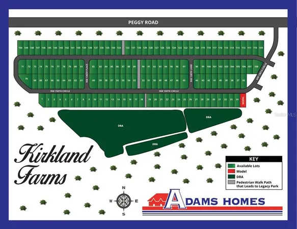 a view of a back yard of the building