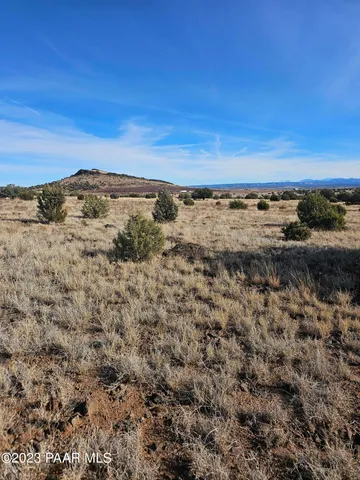a view of a large building with a view of a sky
