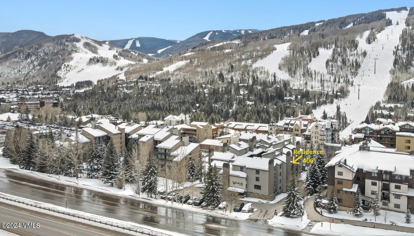 548 South Frontage Road West, Unit 406 Vail, CO 81657 - Photo 3 of 24 Westwind 406 Unit Location - West End