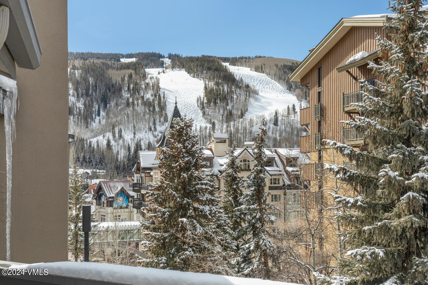 548 South Frontage Road West, Unit 406 Vail, CO 81657 - Photo 8 of 24 Westwind 406 View From Living and Deck