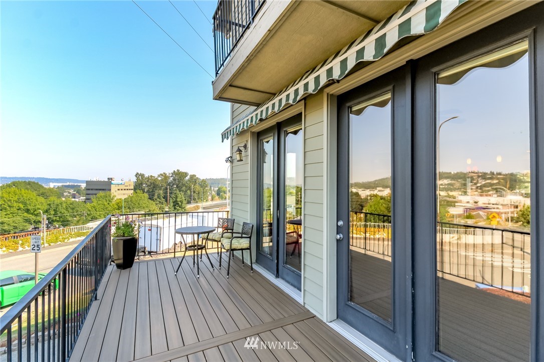 1203 South 3rd Street Renton, WA 98057 - Photo 31 of 40 a view of balcony with couches