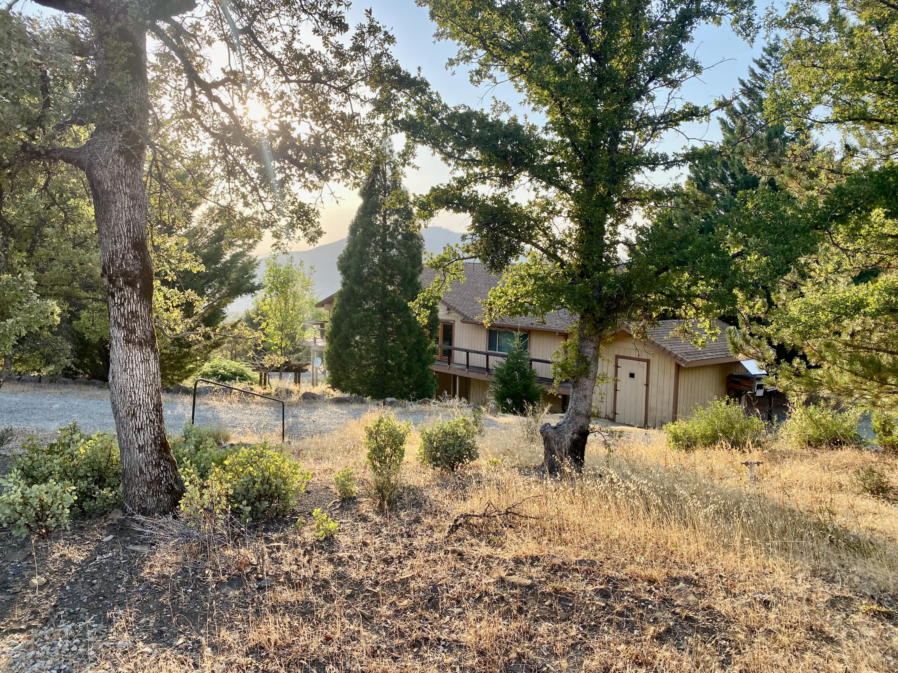30503 Terry Mill Road Montgomery Creek, CA 96065 - Photo 18 of 75 a view of a house with snow on the tree