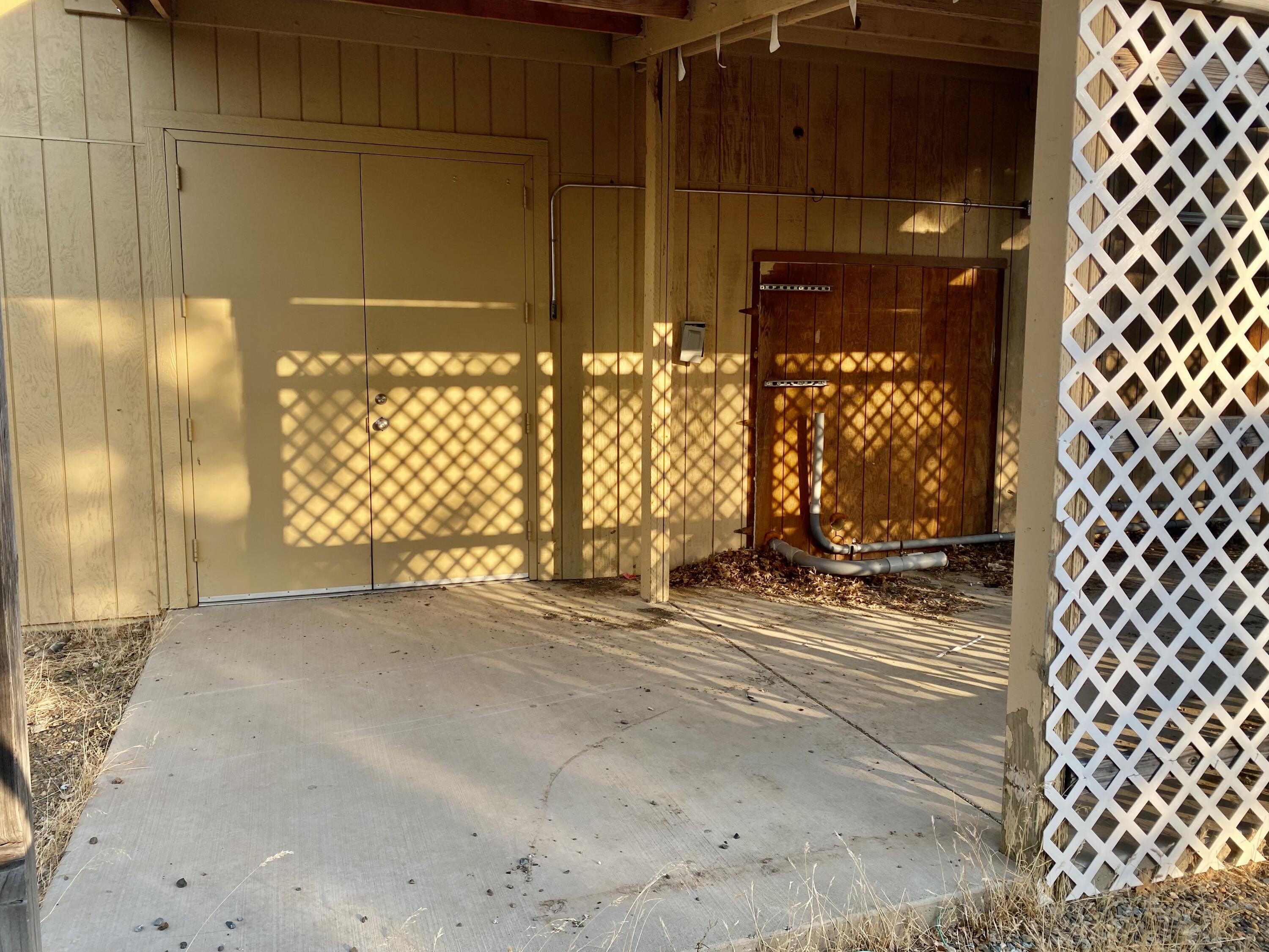 30503 Terry Mill Road Montgomery Creek, CA 96065 - Photo 47 of 75 a view of a door of a building