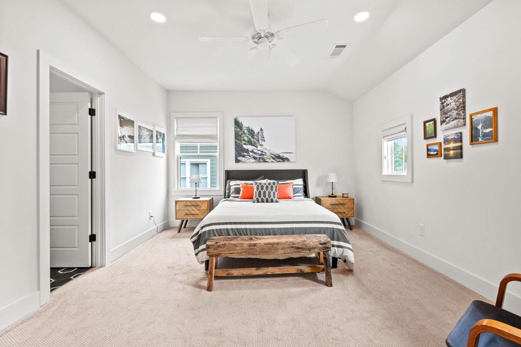 1412 Carroll Drive Northwest Atlanta, GA 30318 - Photo 20 of 42 a bedroom with a bed and a window
