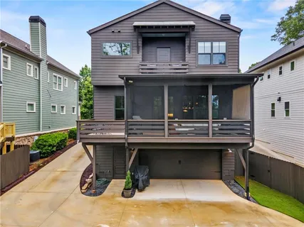 a view of a house with a door