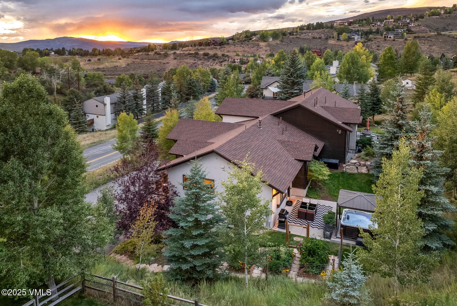 2310 Old Trail Road, Unit A Avon, CO 81620 - Photo 33 of 36 an aerial view of house with an outdoor space