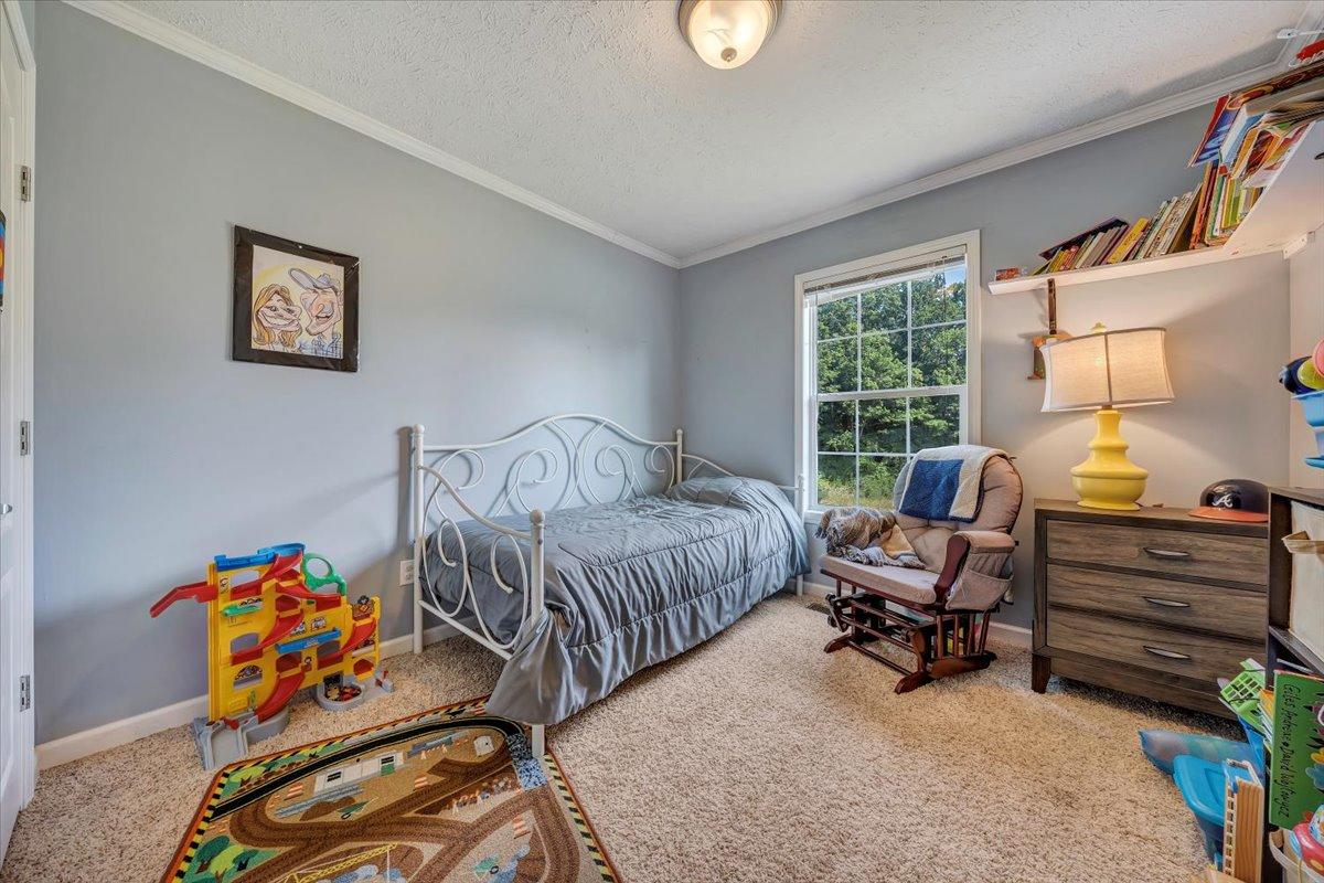 988 Timber Line Road Ferrum, VA 24088 - Photo 14 of 34 a bedroom with furniture and a window
