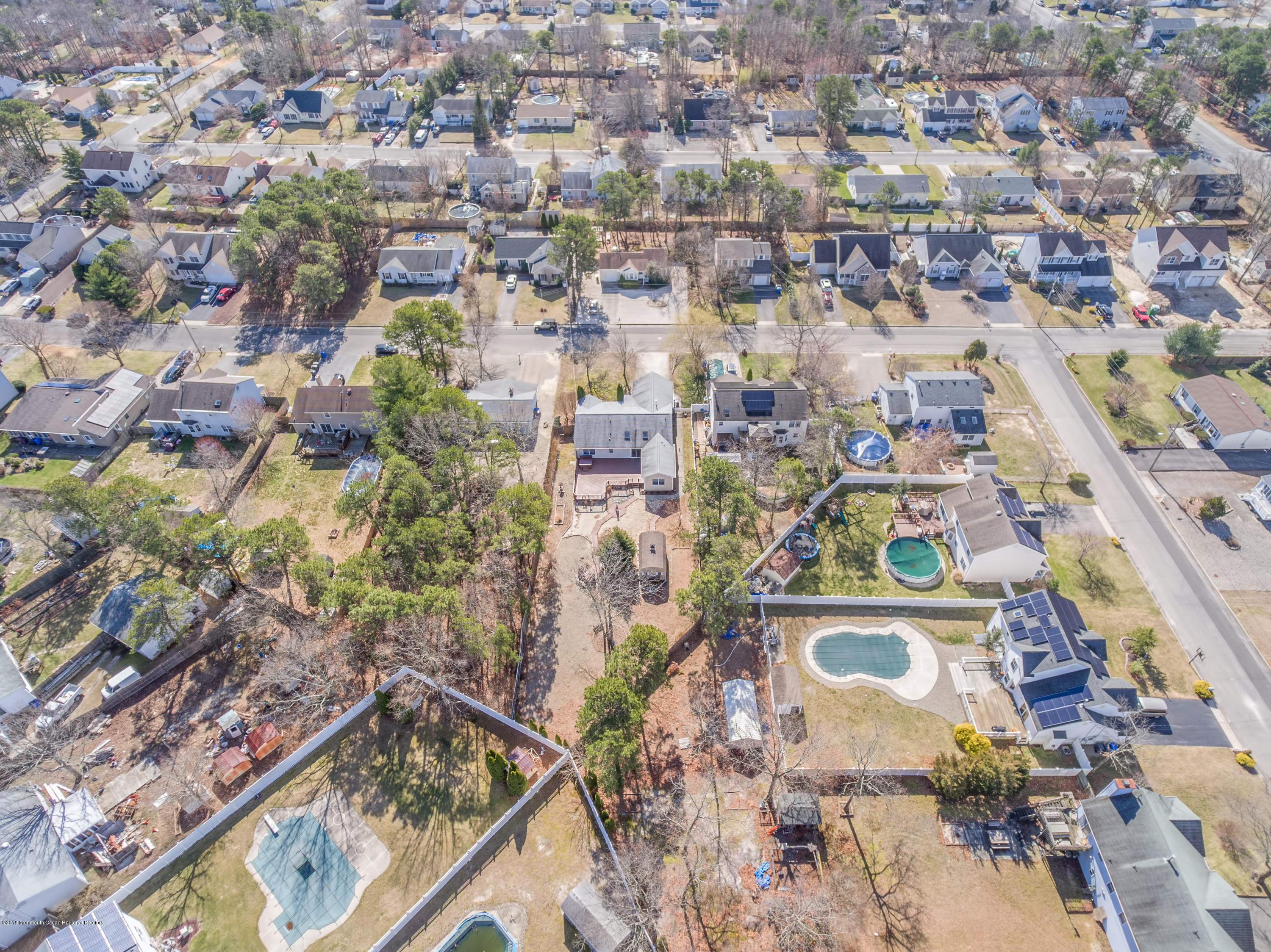 124 Marlin Road Manahawkin, NJ 08050 - Photo 3 of 34 an aerial view of residential house with outdoor space