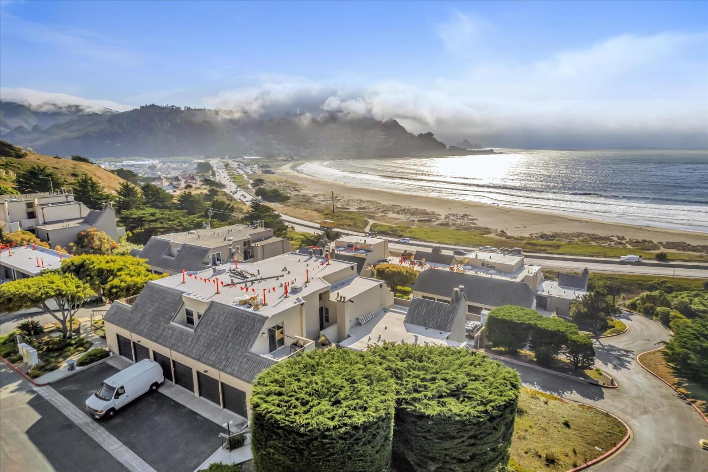 459 Roberts Road Pacifica, CA 94044 - Photo 2 of 50 a view of a city with ocean view