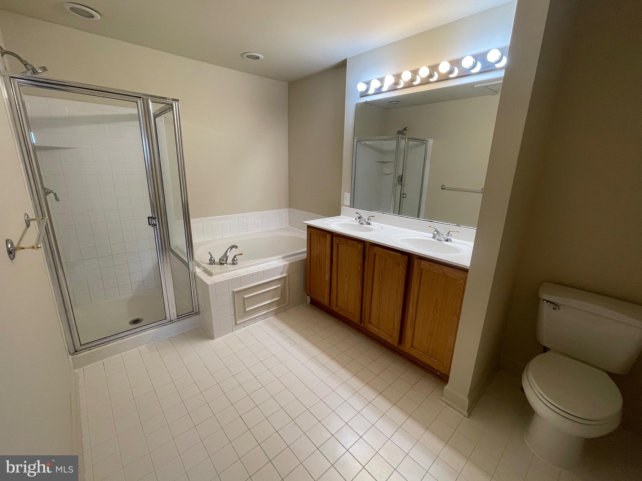 23402 Winemiller Way Clarksburg, MD 20871 - Photo 15 of 22 a bathroom with a sink a toilet and shower