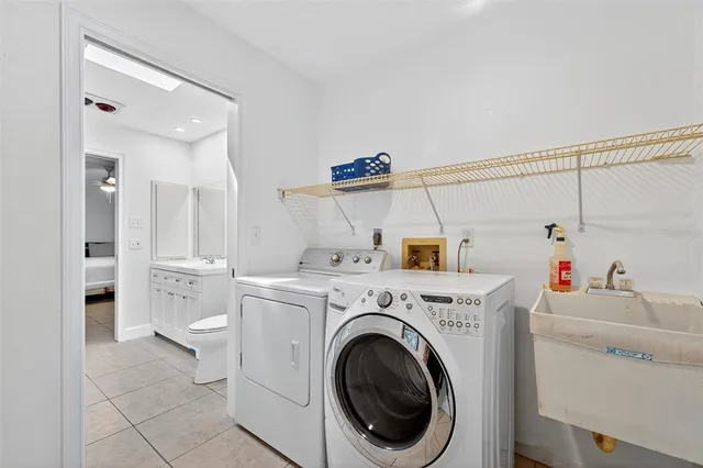 a view of storage and utility