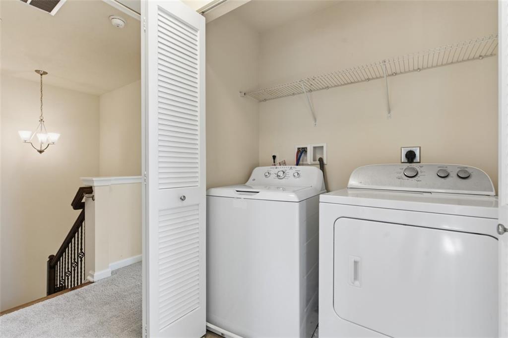 3001 Pointe View Drive Mars, PA 16046 - Photo 34 of 48 a utility room with dryer and washer