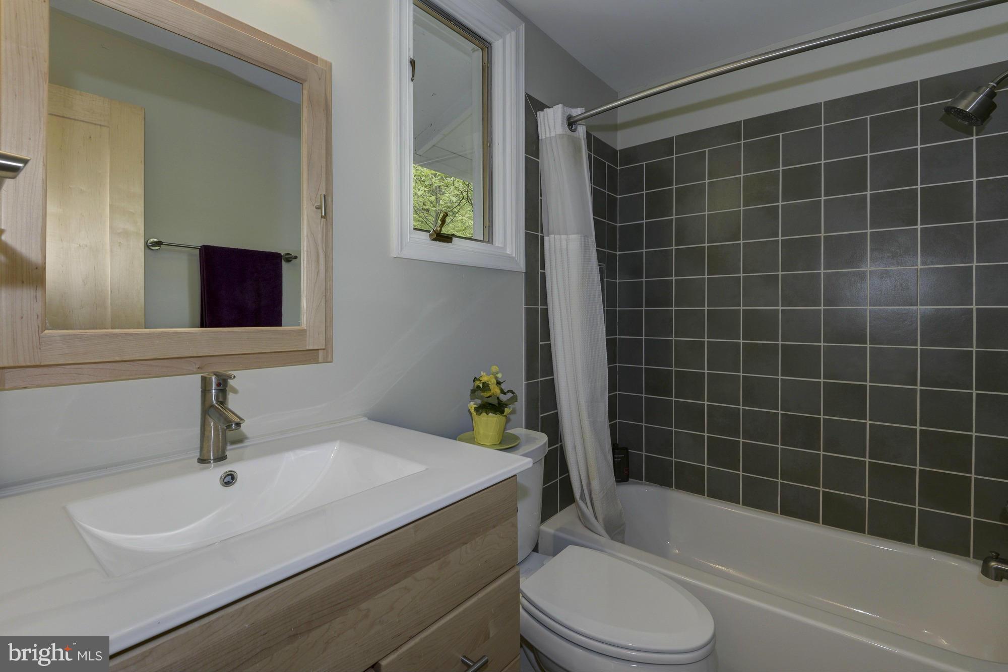 10823 Margate Road Silver Spring, MD 20901 - Photo 22 of 30 a bathroom with a sink toilet and shower