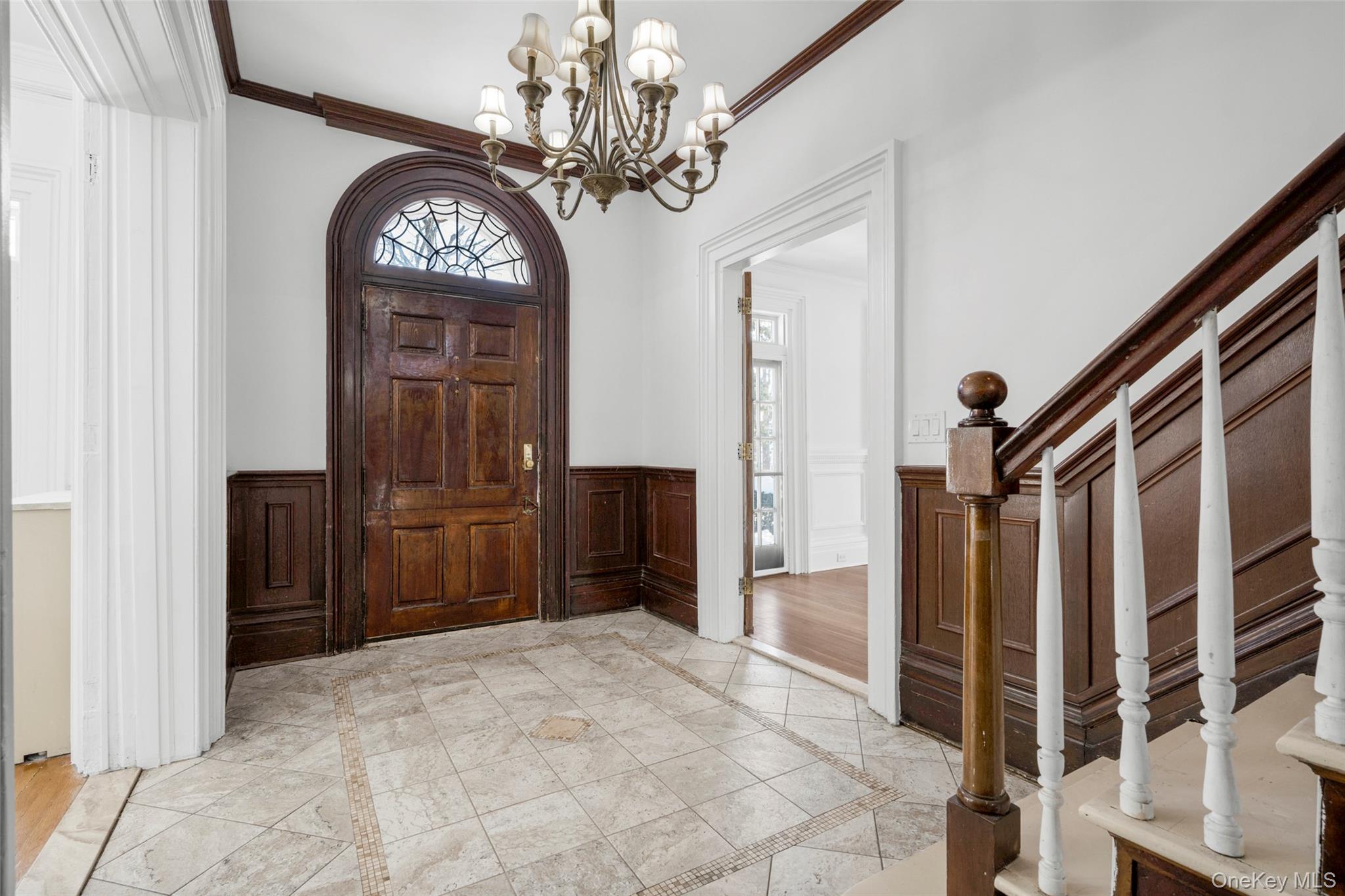 1146 North Avenue New Rochelle, NY 10804 - Photo 10 of 50 a view of a hallway with wooden floor and staircase