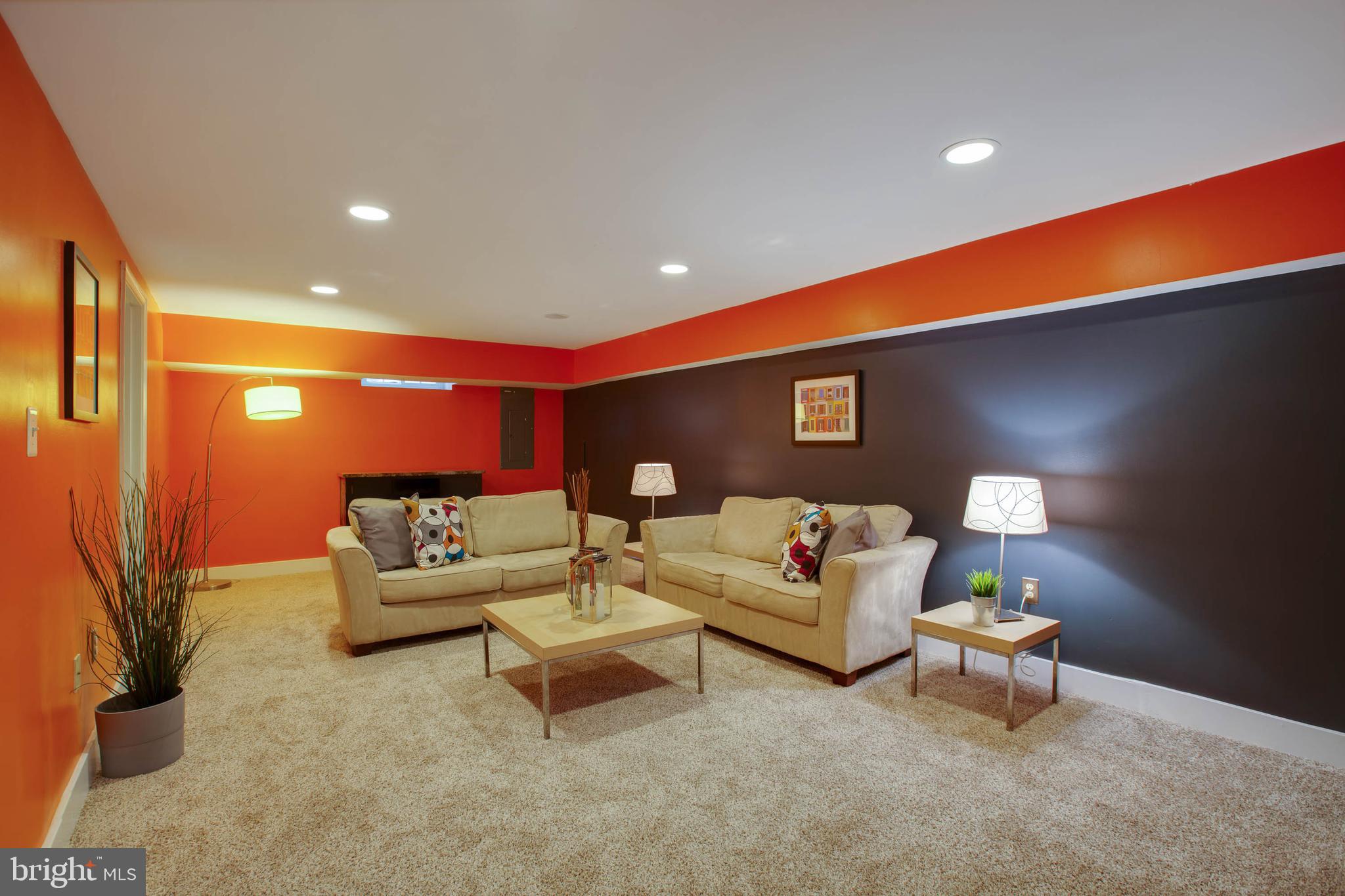 9200 Flower Avenue Silver Spring, MD 20901 - Photo 27 of 35 Recreation Room with new carpet