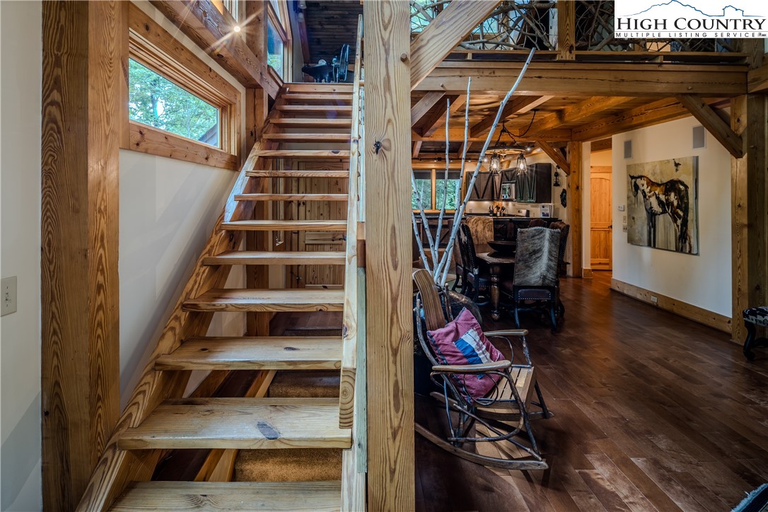 161 Hump View Trail Banner Elk, NC 28604 - Photo 16 of 50 a view of a room with lots of gym equipment