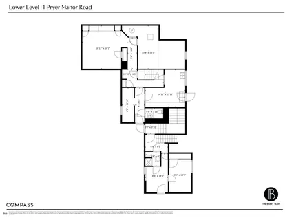 a picture of a counter top space with stainless steel appliances