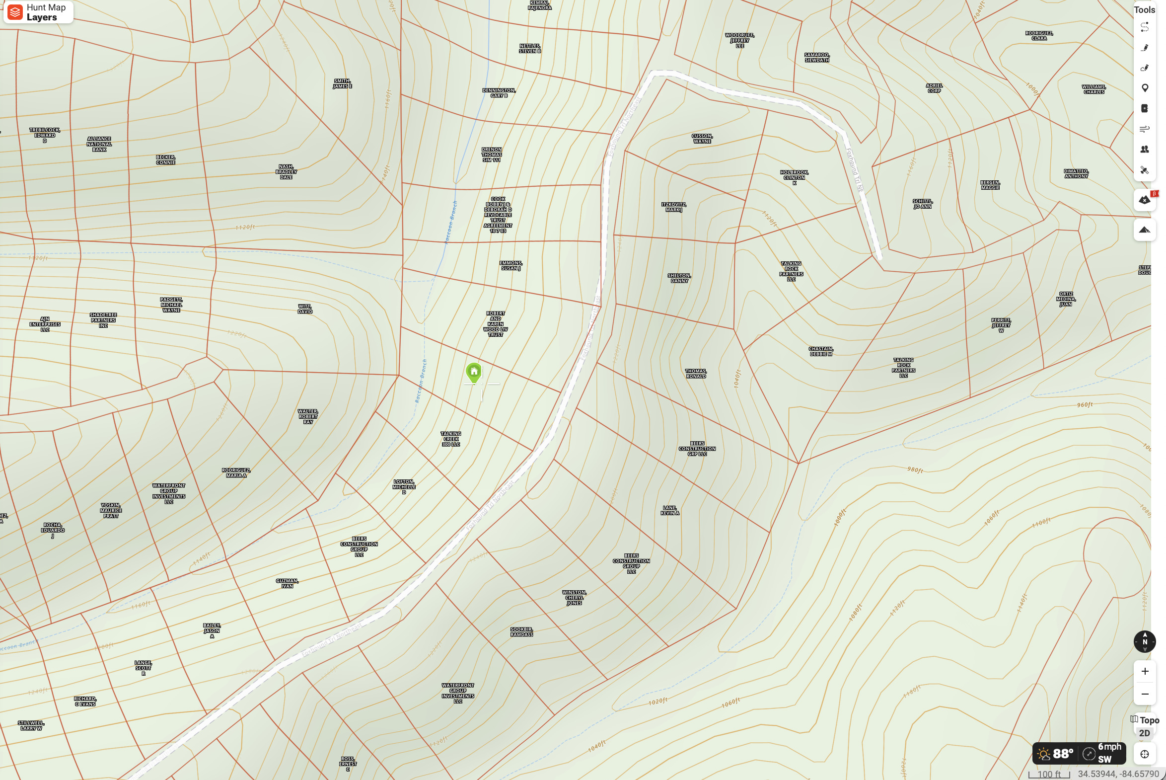 1401 Foxhound Trail Northeast Ranger, GA 30734 - Photo 7 of 34 a view of wooden floor