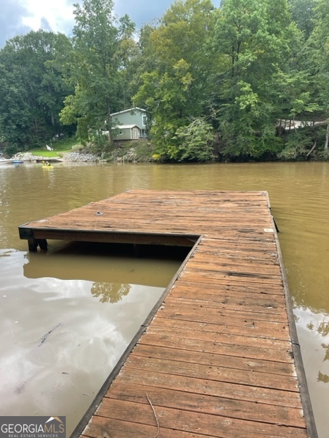 132 Collins Road Jackson, GA 30233 - Photo 35 of 39 a view of swimming pool with a lake view