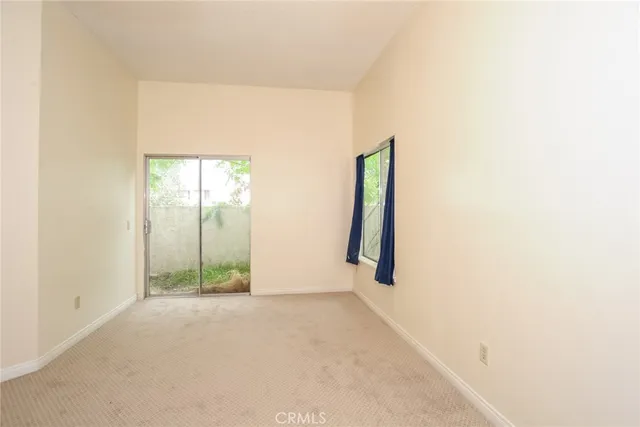 a view of a room with window