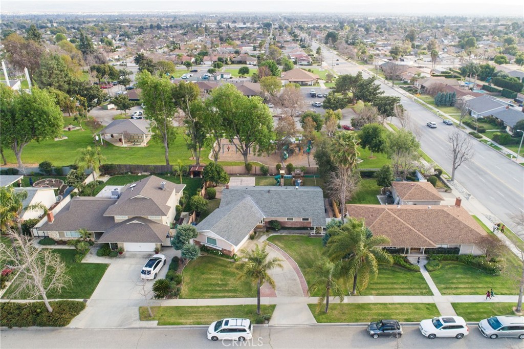 760 West Aster Street Upland, CA 91786 - Photo 35 of 40 an aerial view of residential houses with outdoor space and parking