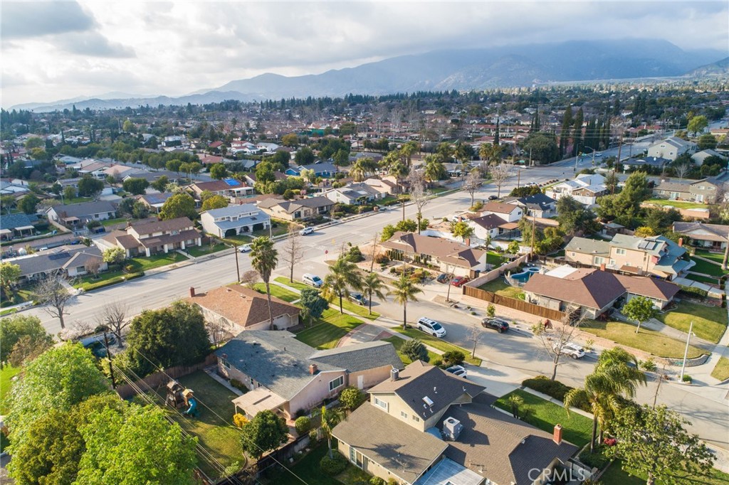 760 West Aster Street Upland, CA 91786 - Photo 38 of 40 an aerial view of residential houses with outdoor space