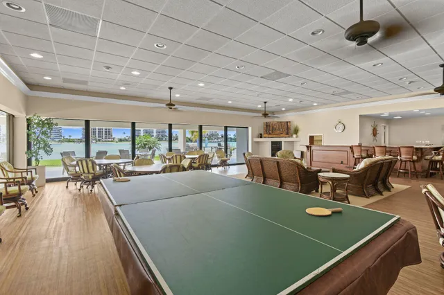 a view of a lake with outdoor space