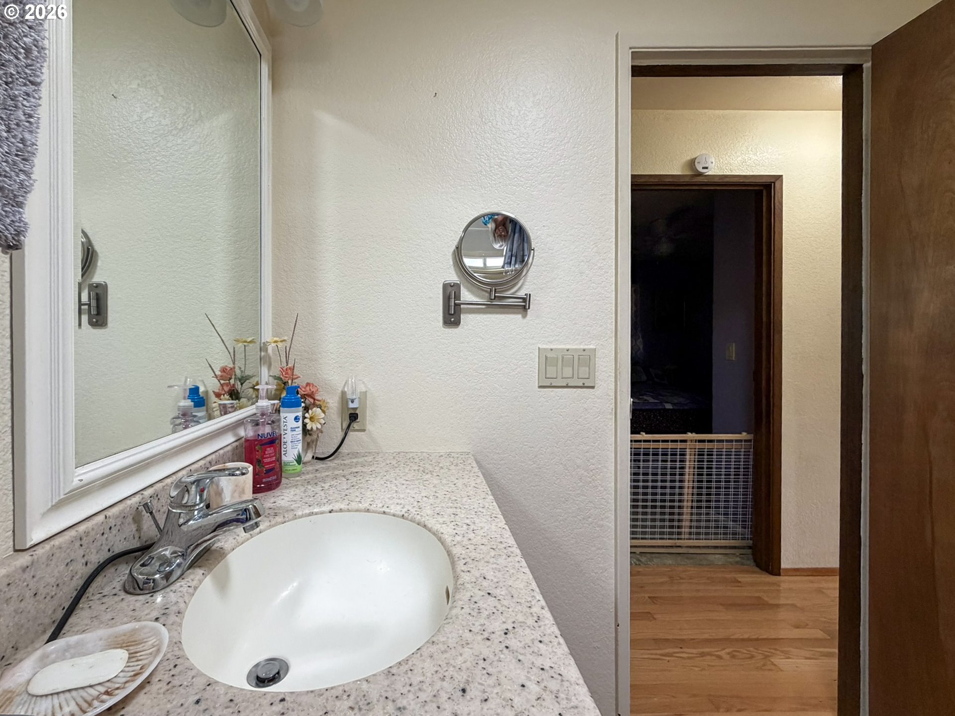 1372 Hampton Road Brookings, OR 97415 - Photo 21 of 42 a bathroom with a sink and a mirror