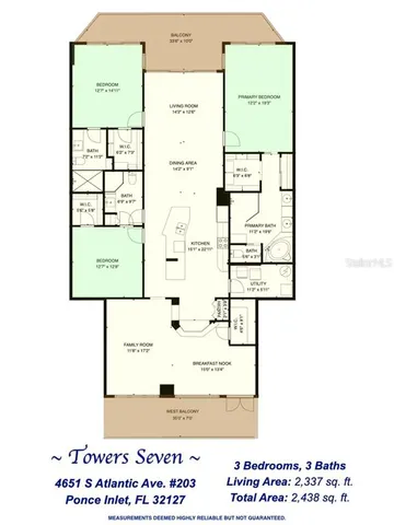 a balcony with table and chairs