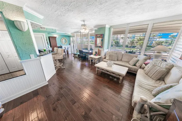 a view of a terrace with chairs