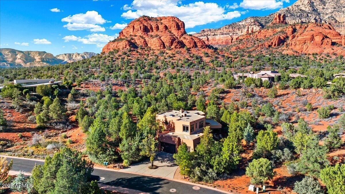 30 West Gunsmoke Road Sedona, AZ 86336 - Photo 65 of 73 151-Aerial