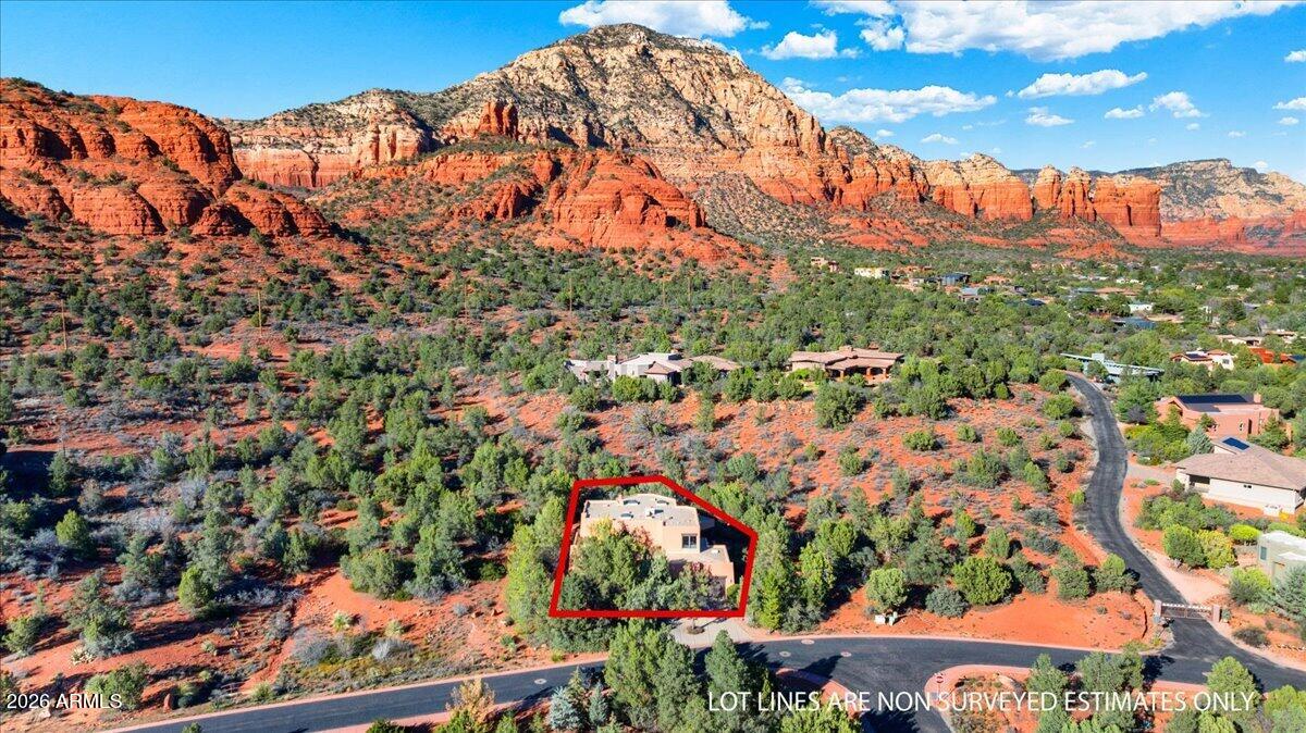 30 West Gunsmoke Road Sedona, AZ 86336 - Photo 71 of 73 163-Aerial