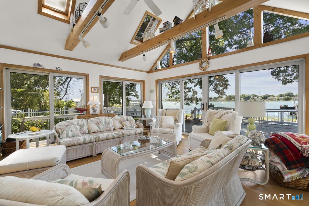101 Edgemont Road Milford, CT 06460 - Photo 11 of 24 sun room with water views