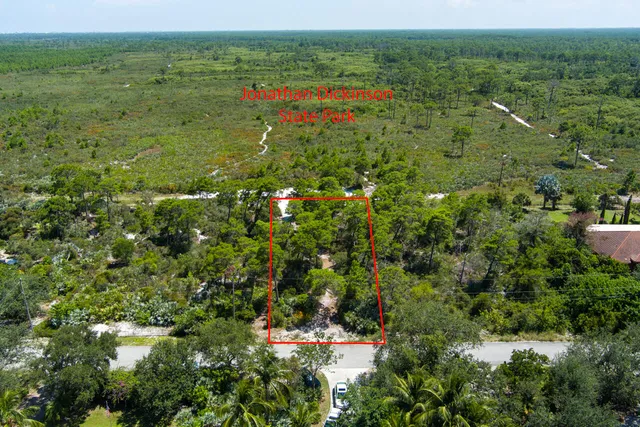 a view of a lake with a house